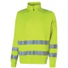 Felpa U-Power Felis Alta Visibilità | Felpa Tecnica Mezza Zip