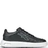 Scarpe U-Power Ryle OB SR | Sneaker Urban Pelle Nera Traforata