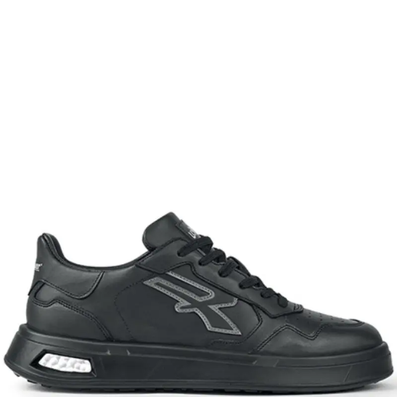 Scarpe U-Power Kal OB SR | Sneaker Urban in Pelle Nera